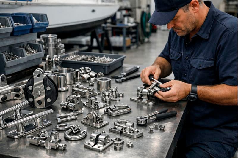 Taller de calderería naval Berto