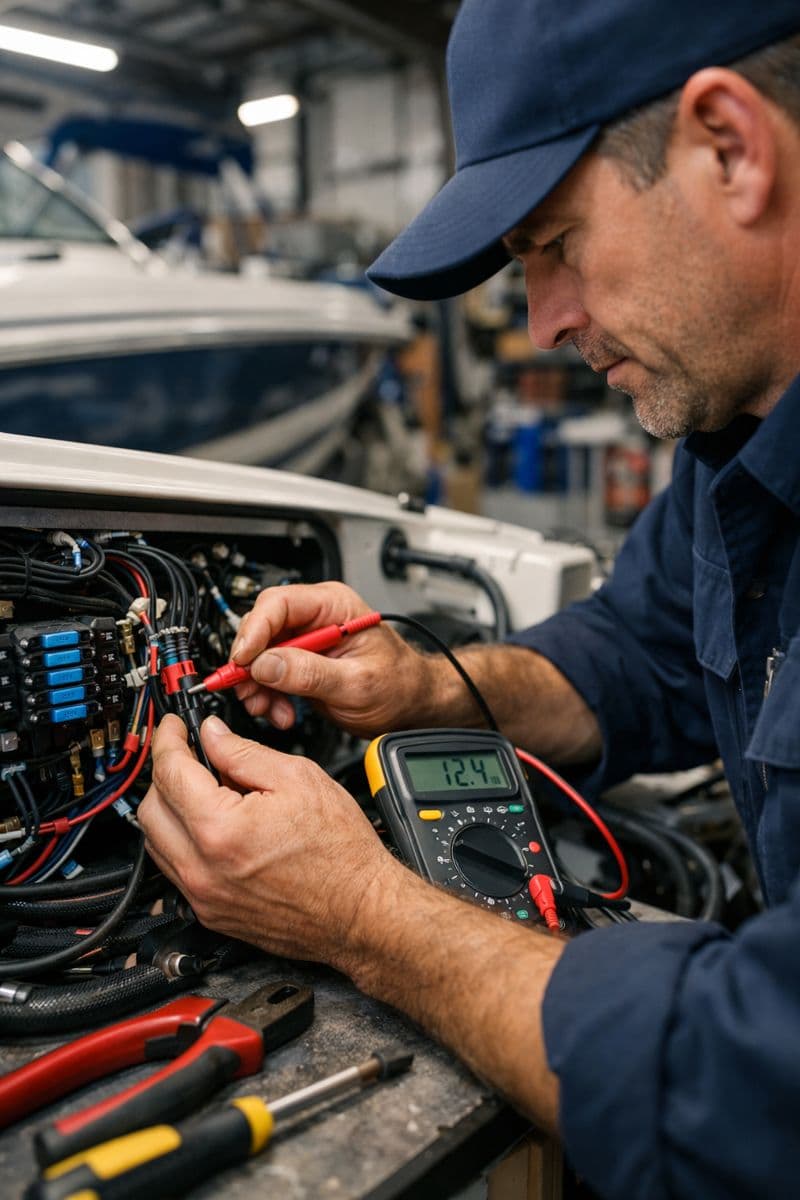 Instalación eléctrica marina Berto