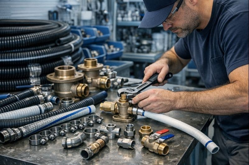 Taller de fontanería naval Berto
