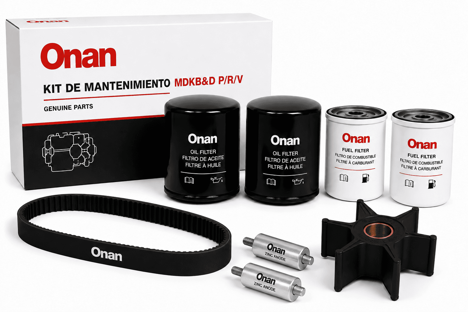 KIT MANTENIMIENTO ONAN MDKB&D P/R/V AIS (BP/R ESPEC.D EN ADELANTE