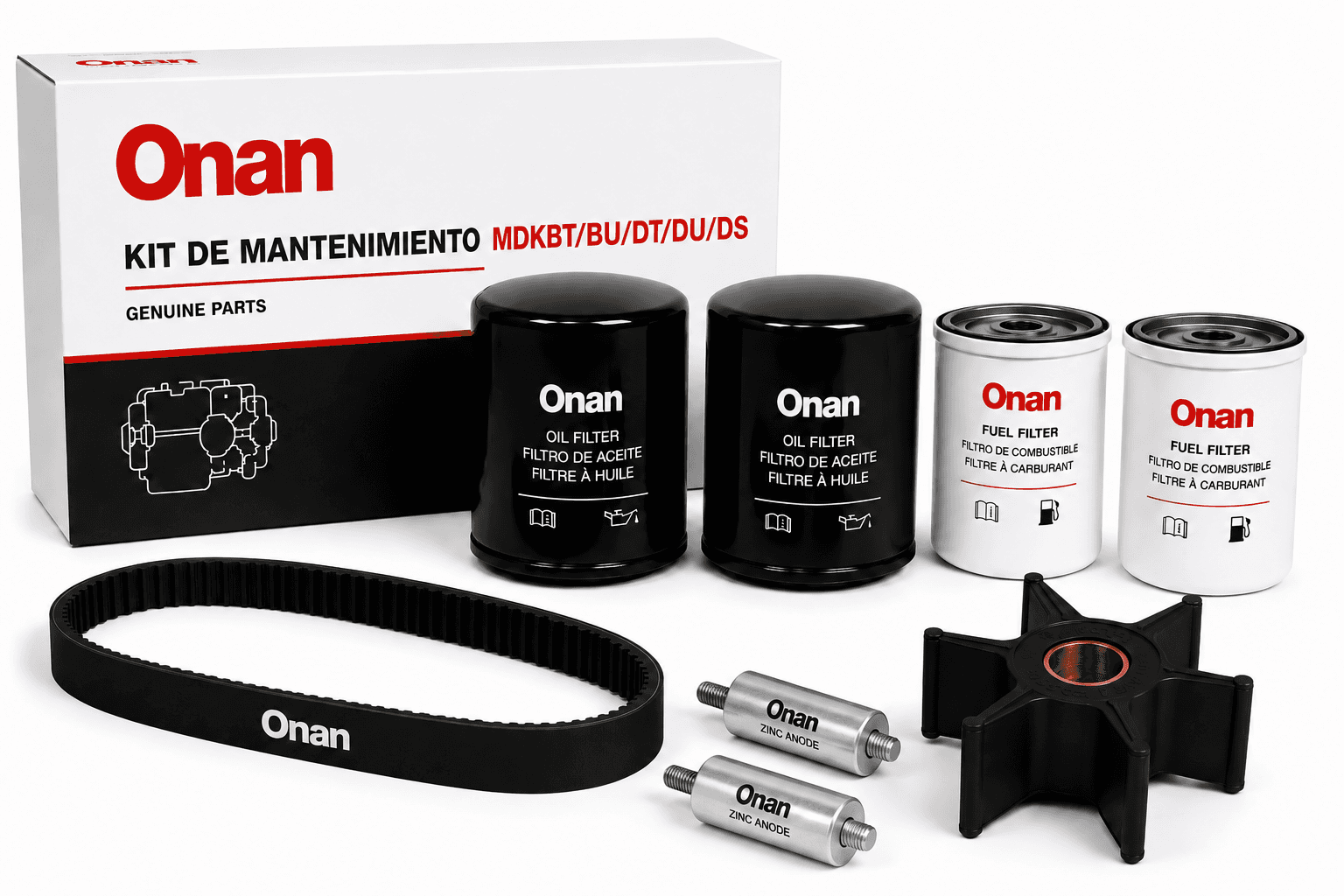 KIT MANTENIMIENTO ONAN MDKBT/BU/DT/DU/DS