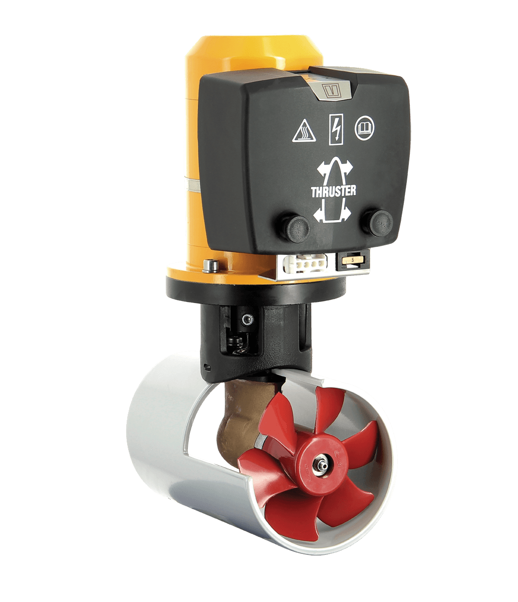 Hélice de proa, 35 kgf, 12V, diámetro de tubo 125 mm