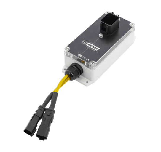 Interfaz para joystick de hélice de maniobra