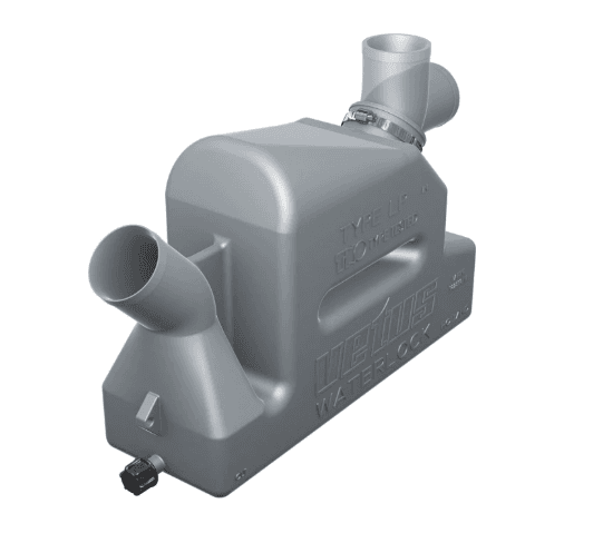 Colector de plástico LP50, con entrada orientable 50mm