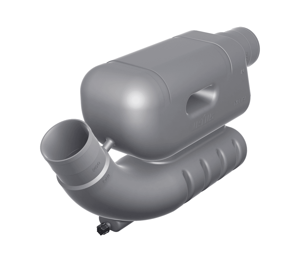 Colector de plástico LSL60, Ø 60 mm