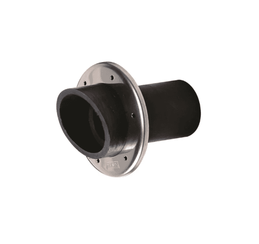 Salida casco escape, goma Ø 75 y Ø 90 mm (sin abrazaderas)