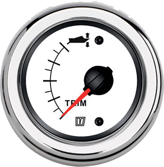 Indicador de trimado para cola Z, 12/24 V, blanco