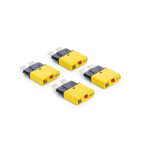 Fusible automático 8 Amp, para P8FA (juego de 4 unidades)
