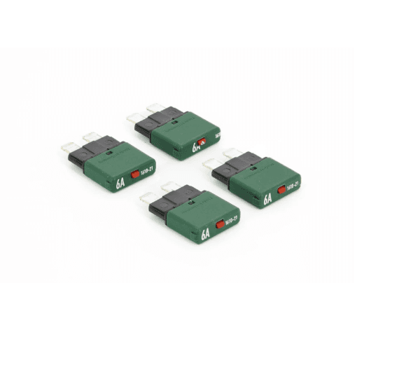 Fusible automático 6 Amp, para P8FA (juego de 4 unidades)