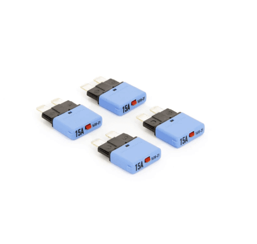 Fusible automático 15 Amp, para P8FA (juego de 4 unidades)