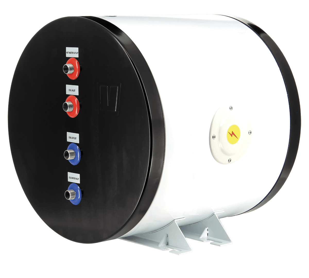 Calentador con doble bobina, capacidad 25 L, incluye equipo racores y resistencia 230V/1500W