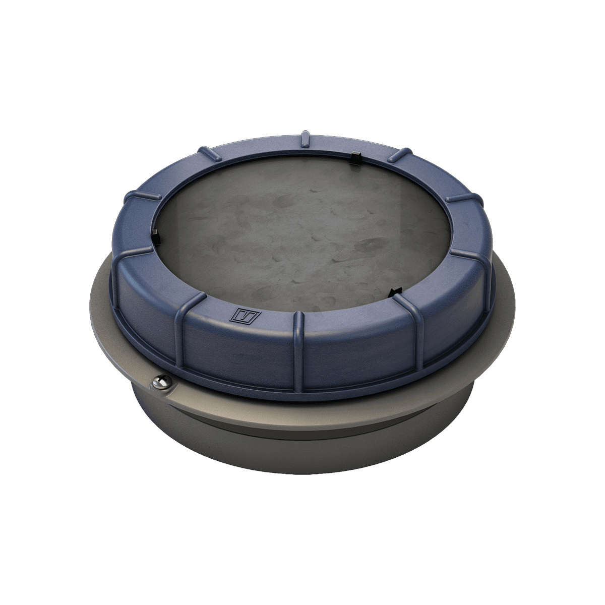 Tapa de inspección baja 120 mm para tanques de agua (residual) espesor de 4 mm