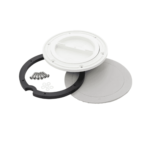 Tapa registro para tanques de agua potable (incluye contraaro, junta y material de anclaje)