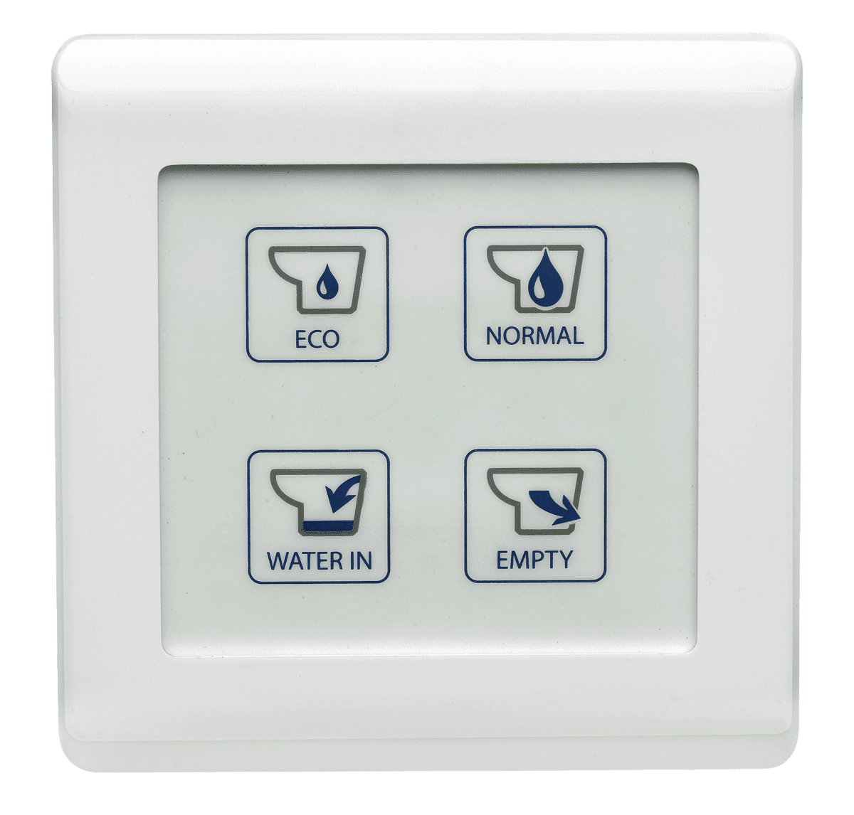 Panel control electrónico para inodoro tipo TMWQ/TMSQ, 12/24 V