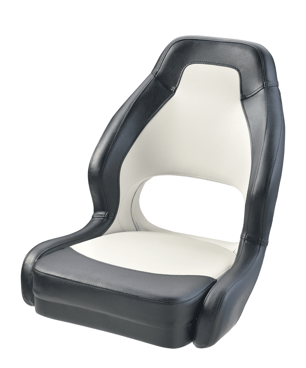 Asiento deportivo DRIVER, negro y blanco