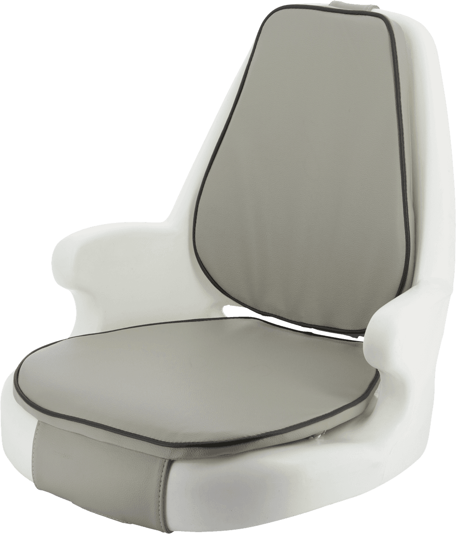 Juego cojines para asiento CAPTAIN, gris claro