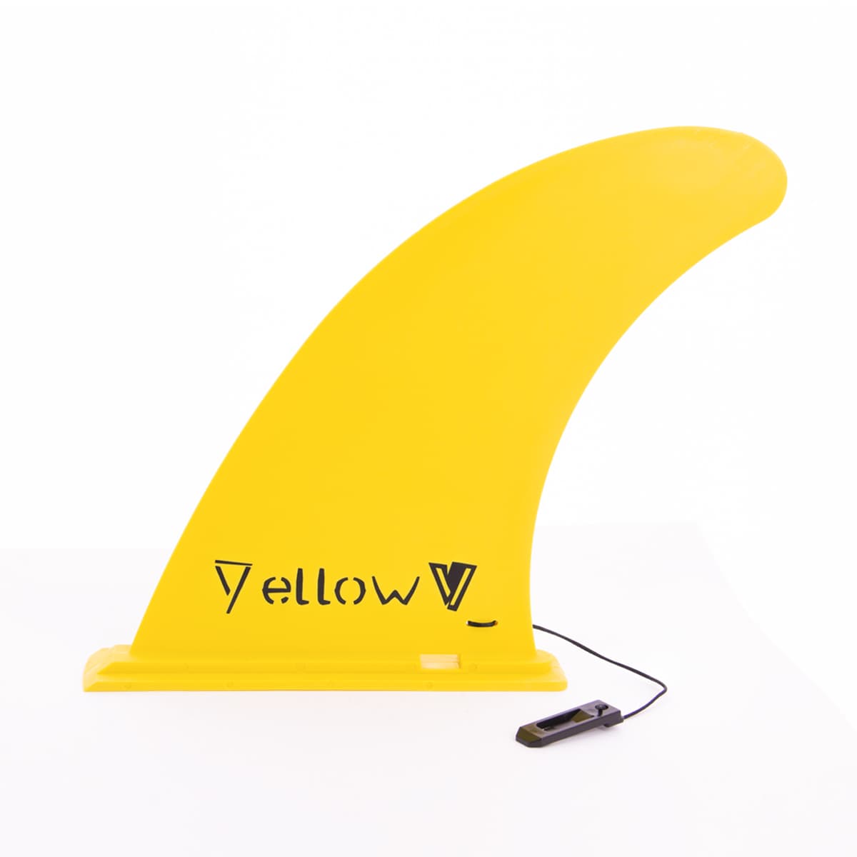 Quilla central de 9", para todas las paddle surfs, amarilla