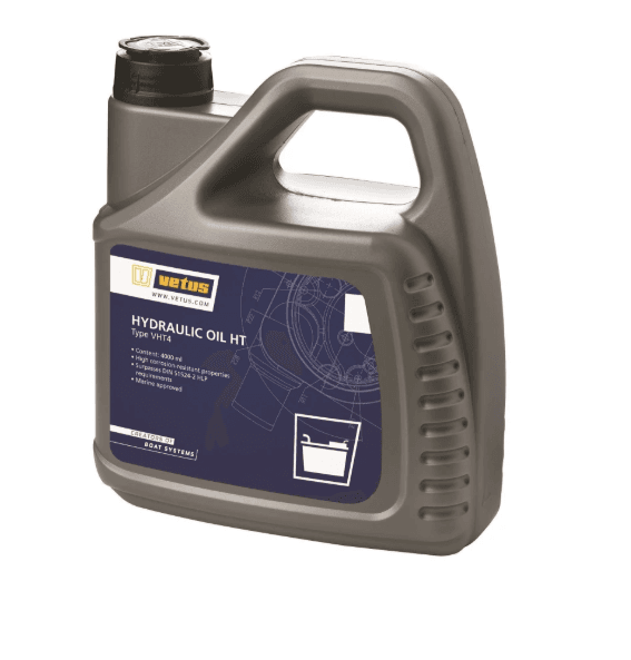 Aceite hidráulico "VETUS Hydraulic Oil" HT, envase de 4 litros
