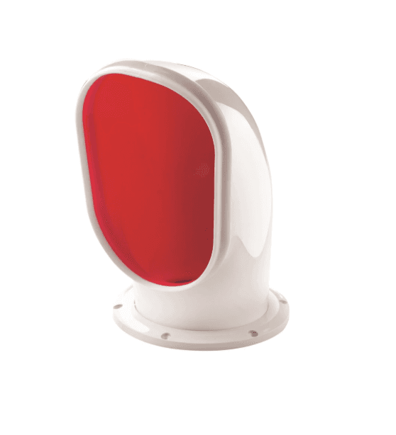 Toma de aire 125 mm Ø interior tipo YOGI S, silicona (incluido collar de plástico)