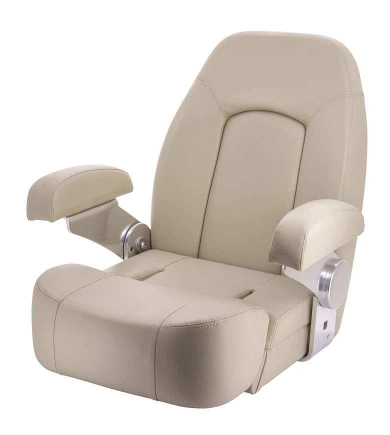 Asiento SEAMAN con banqueta, marfil claro