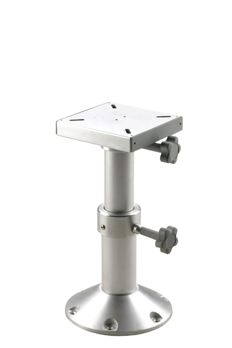 Pie de mesa ajustable manualmente, altura 26 - 69 cm